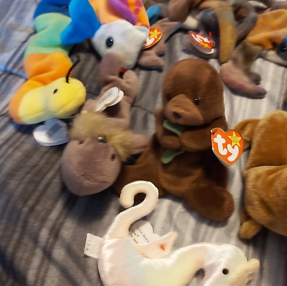 Rare and misprint TY babies and mcdonald TY